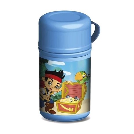 Garrafa Plástica Pirata Jake Infantil Lancheira Escolar em Oferta na Shopee