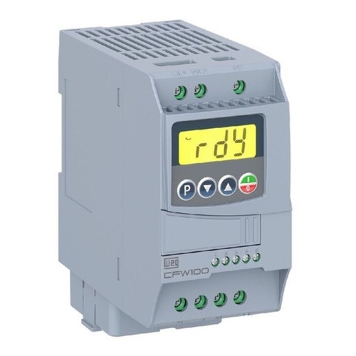 Inversor De Frequência Weg Cfw100 Mono 4,2a 1cv 200/240vca