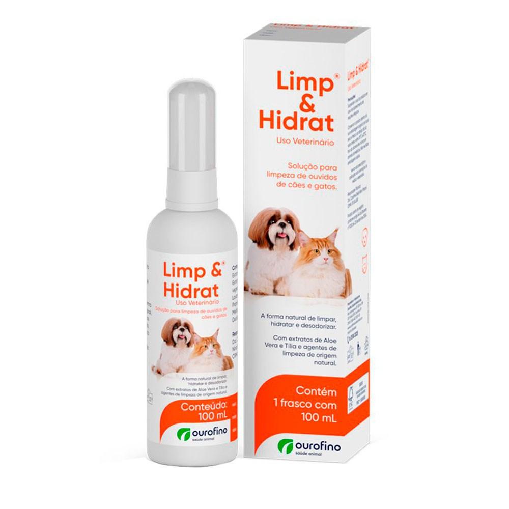 Solução Para Limpeza de Ouvidos Limp e Hidrat Ourofino 100ML em Oferta na Shopee
