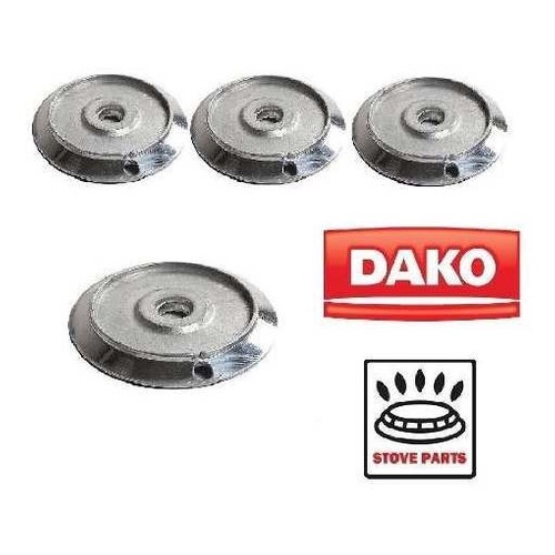 Kit Bacia Queimador Peças Fogão Dako Supreme  4 Bocas