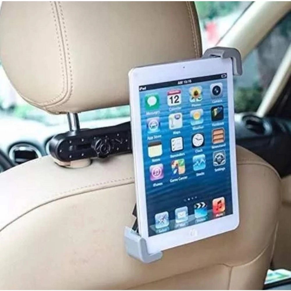 Suporte Veicular Universal Encosto Banco iPad Tablet 7 A 10 Le-029