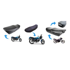 Capa Do Banco Yamaha Rd 125 / Rd 135 / Rdz 125 / Rdz 135 Modelo Original - Frizada Com Escrita e Lisa