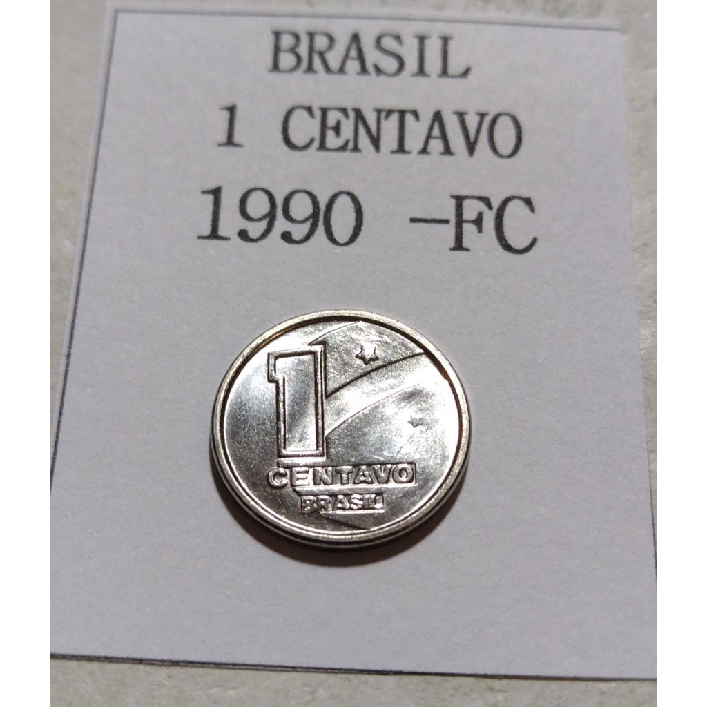 MOEDA 1 CENTAVO 1990 FC