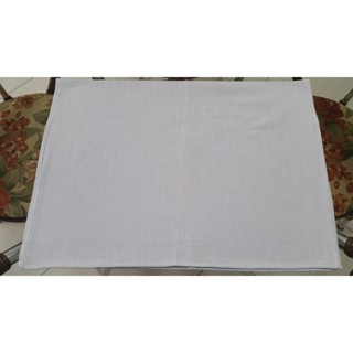 Tecido Alvejado C/Detalhe Especial Trabalhado Tipo Riscadinho  P|pano Prato, Larg.75 cm (Kit C/ 5m.) em Oferta na Shopee