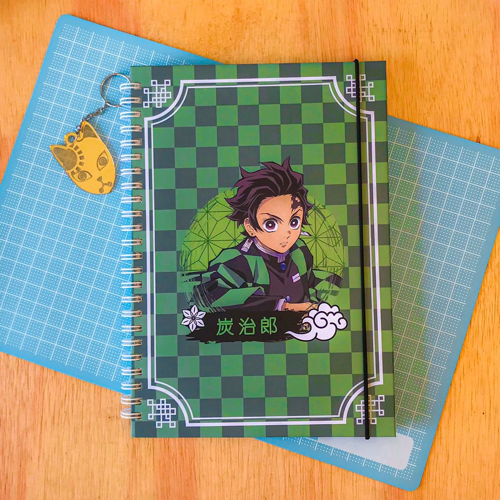 Caderno A Tanjiro Demon Slayer Shopee Brasil