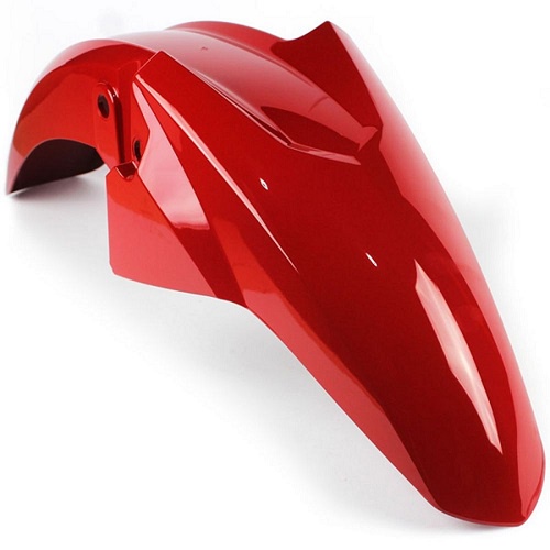 Paralamas Cg Titan 150 160 Fan 125 150 160  2014 A 2024 Vermelho em Oferta na Shopee