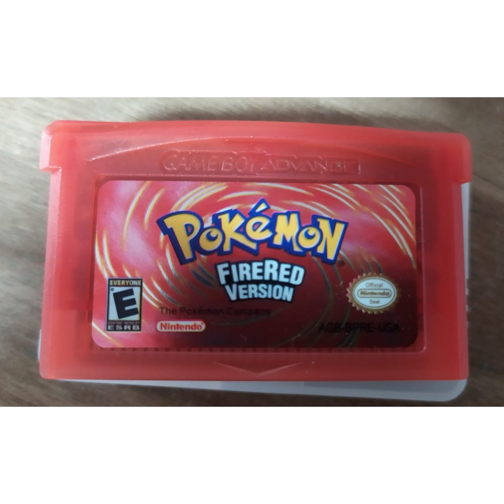 Pokémon FireRed Cartucho de Game Boy Advance