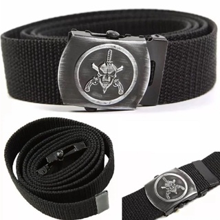 Cinto Fivela Bope Caveira Preto Nylon Operacional Original em Oferta na Shopee