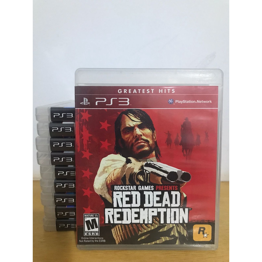 Red Dead Redemption Ps3 Mídia Física Original Playstation 3