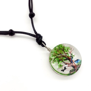 Colar cordão Feminino pingente arvore da vida Variedades de cores em Oferta na Shopee