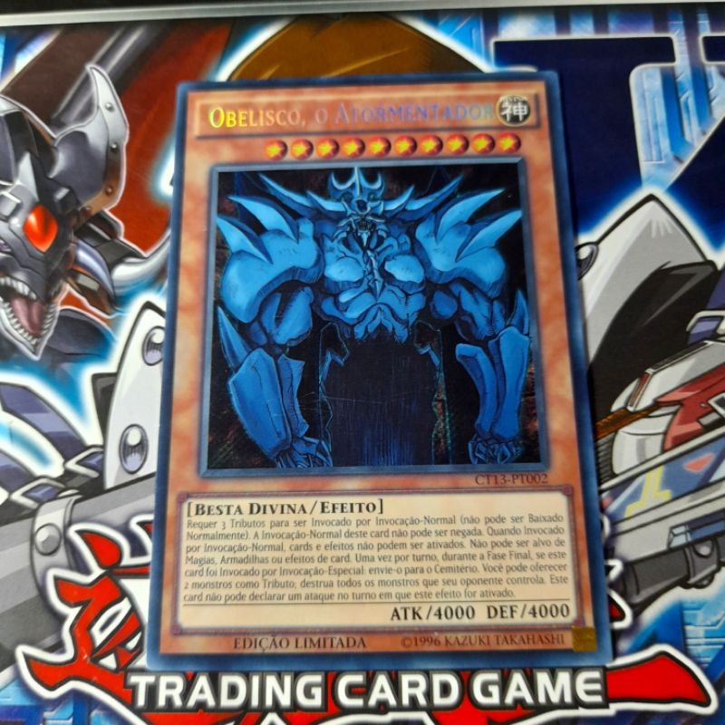 Obelisco, O Atormentador - Secret Rare - Original Yu-gi-oh