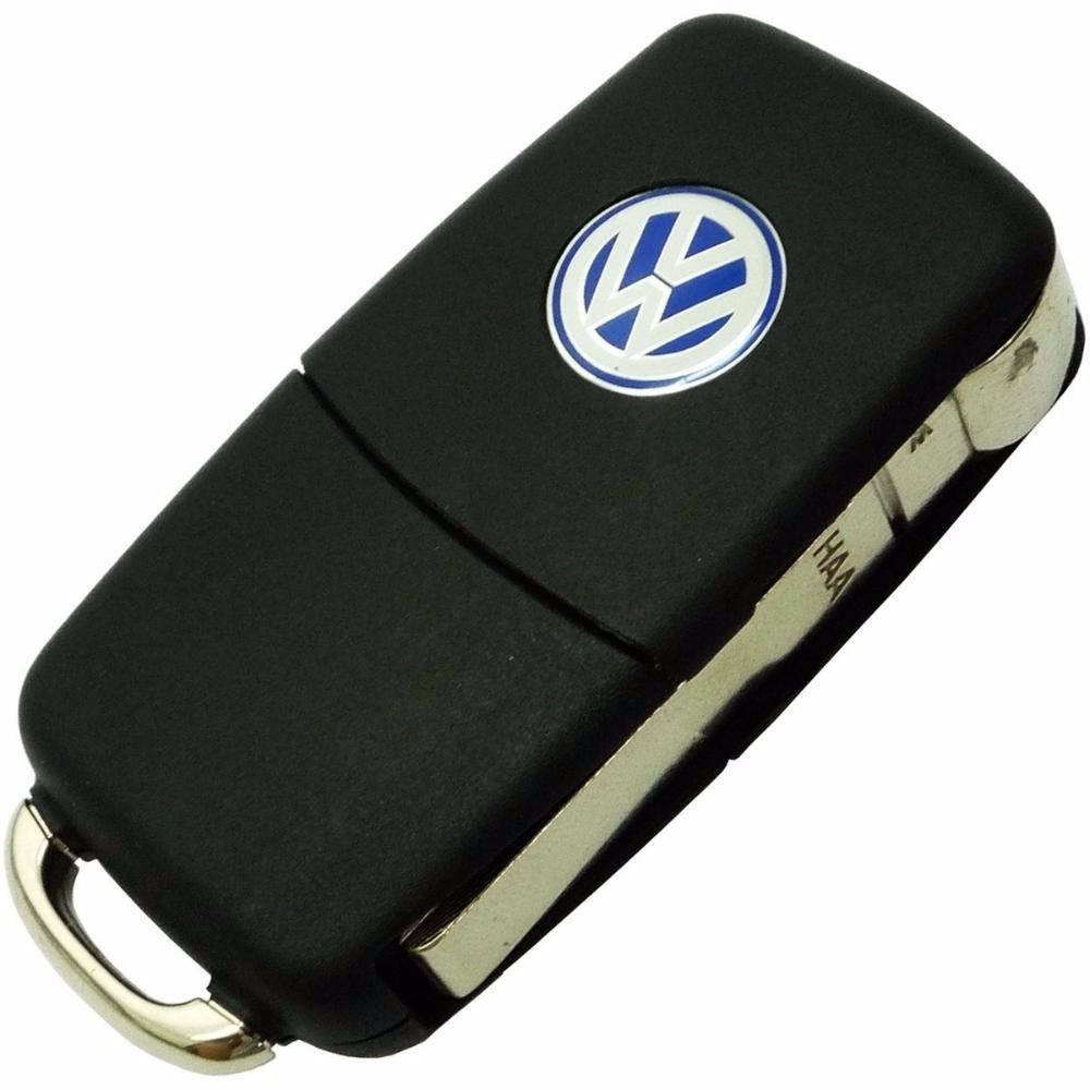 Chave alarme canivete completa  Volkswagem