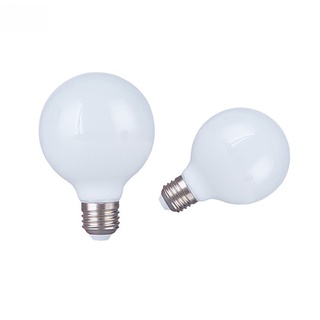 Lâmpada led g80 totalmente transparente e27 lâmpada sem cintilação branca leitosa em Oferta na Shopee
