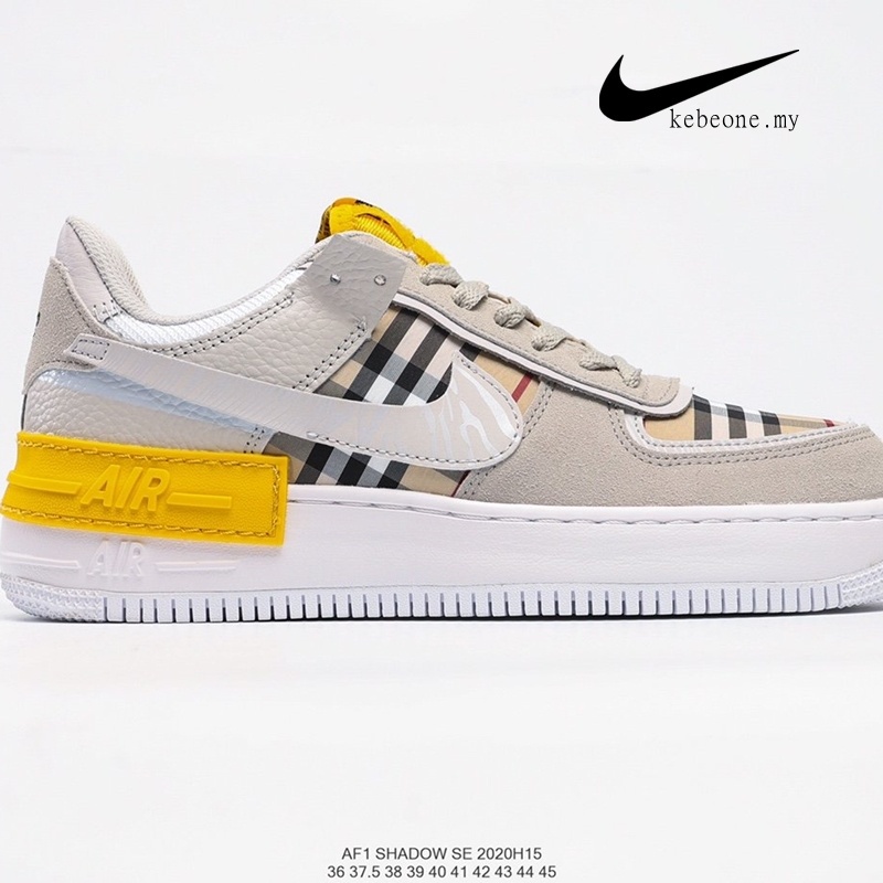 nike air force 1 low shadow light smoke grey