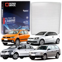 Filtro da Cabine Ar Condicionado para Carro Volkswagen GOL G5 G6 Voyage Spacefox Golf