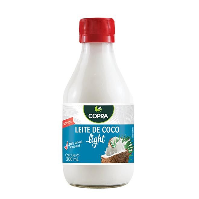 Leite de Coco Light 200ml - Copra | Shopee Brasil