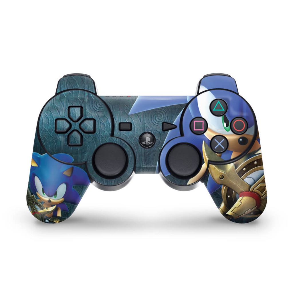 Skin PS3 Controle Adesivo - Sonic Black Knight
