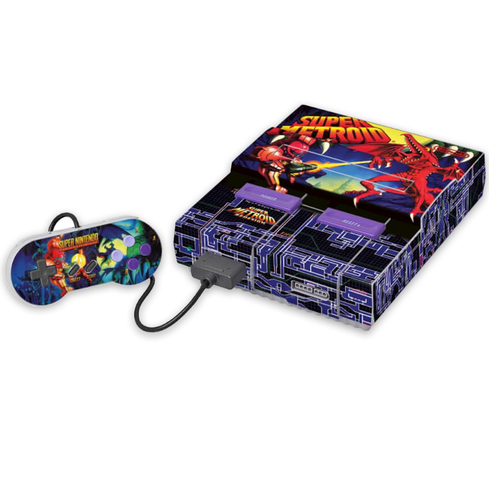 Skin Super Nintendo Adesivo - Super Metroid