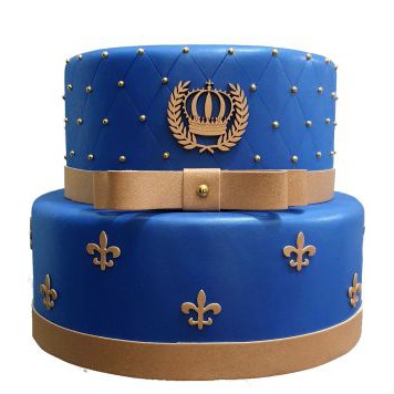 Bolo Fake Realeza Azul: Onde Comprar | BuscaProdutos