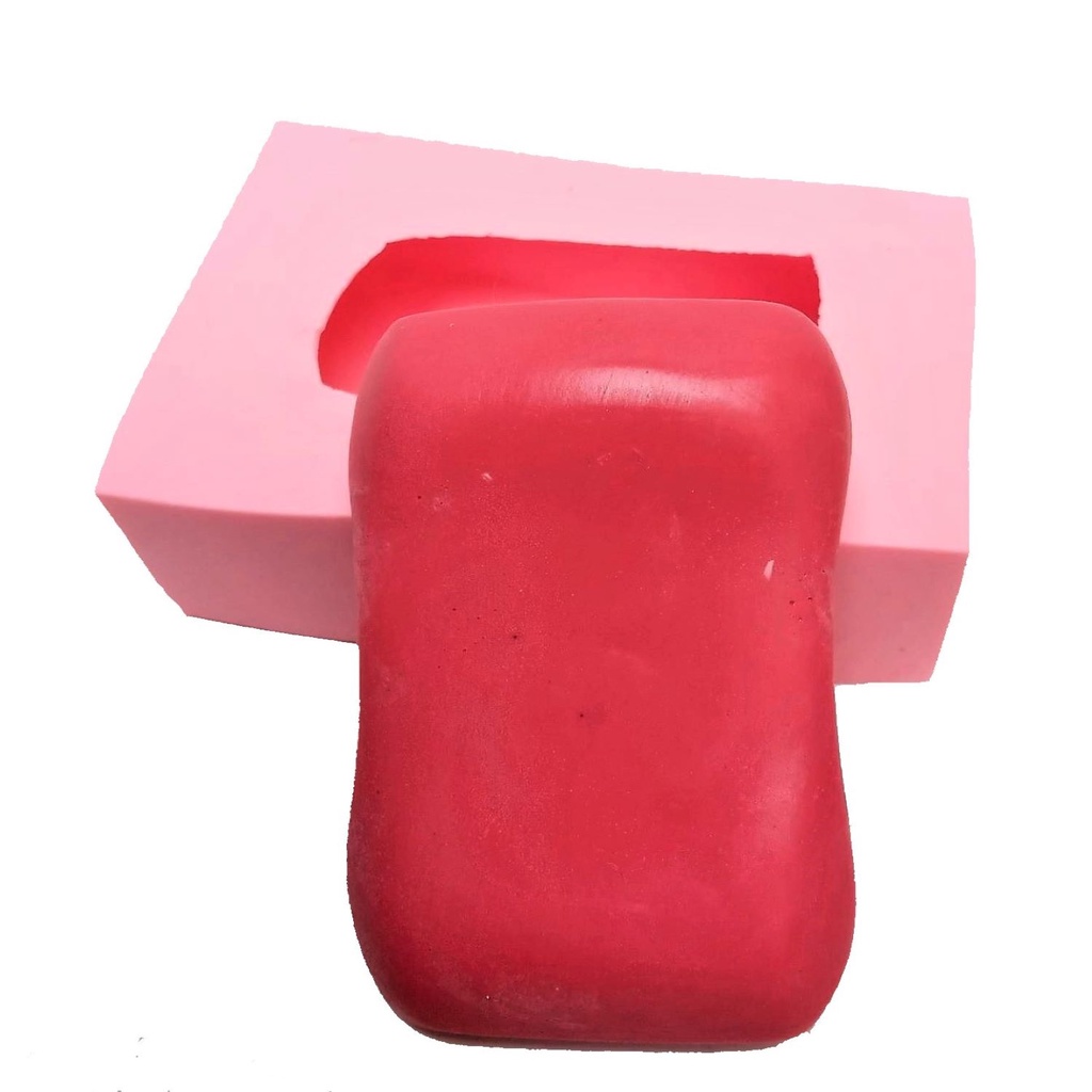 Forma de Silicone Sabonete Tradicional Para Sabonete