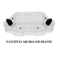 Lente Acrílico Painel Titan 150 2014 Titan Fan 160 2 Botão 7093 / 11073E