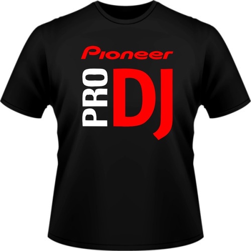 Camiseta Dj Pionner Masculina Estampada Tumblr Thrash Music em Oferta na Shopee