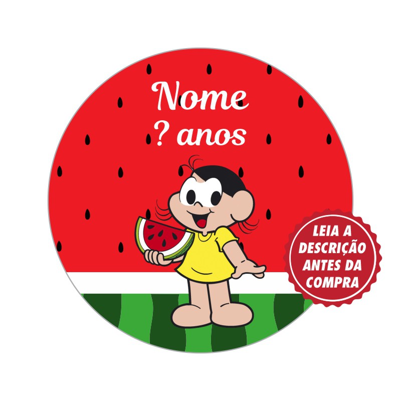 100 Adesivos Magali Etiquetas Personalizadas Rótulos 4x4 Cm Shopee Brasil 7211