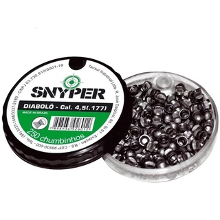 Chumbinho Snyper Diabolô 4.5mm - 250 Unidades