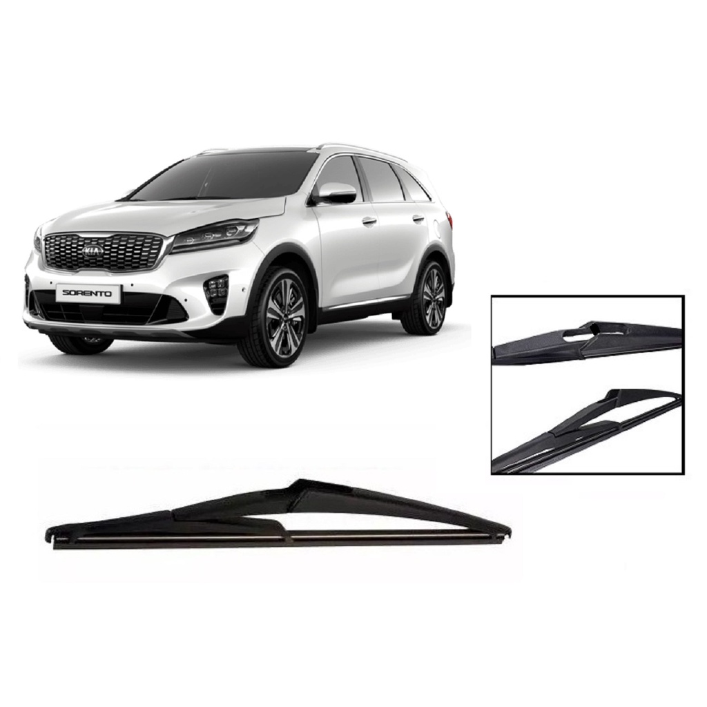 Palheta para Limpador de Parabrisa Traseiro Kia Sorento ano 2010 2011 2012 2013 2014 2015 2016 2017 2018 2019 2020