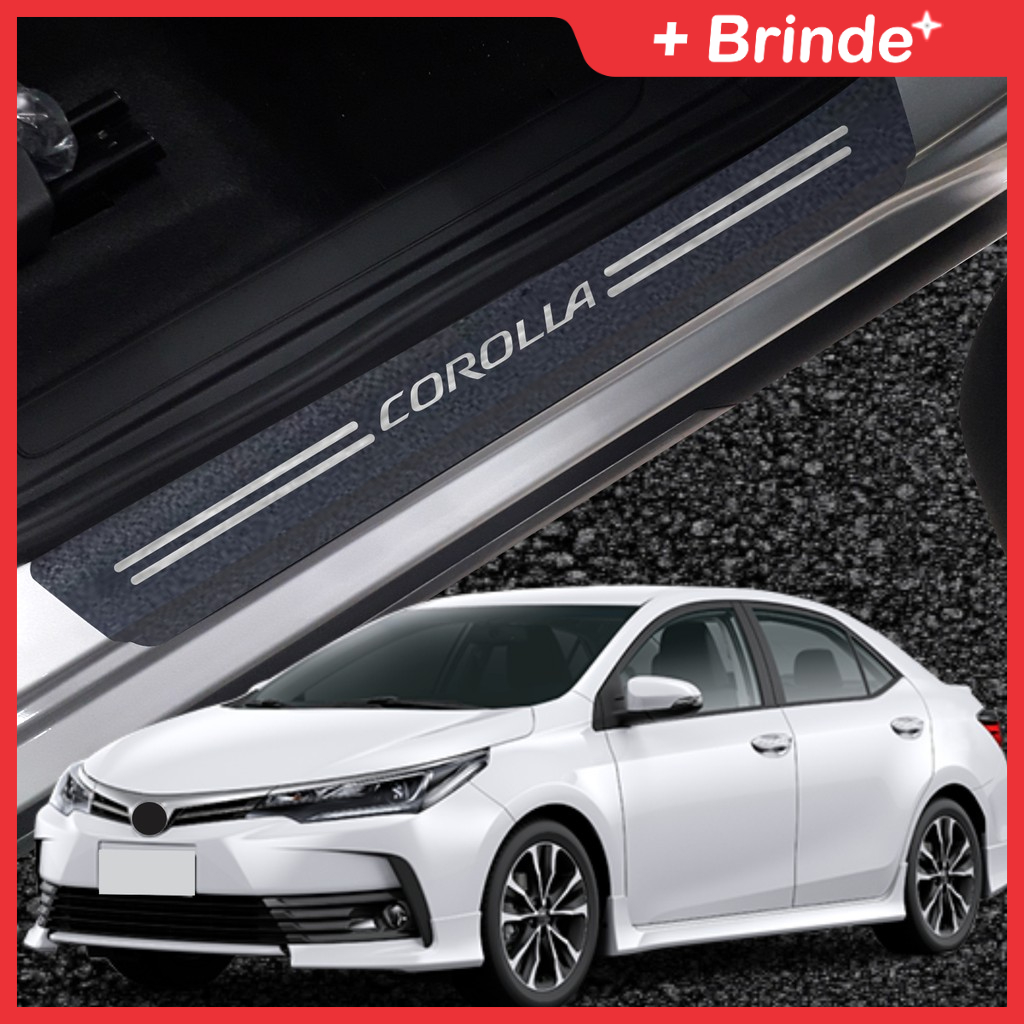 Soleira Toyota Corolla Kit 8 Peças