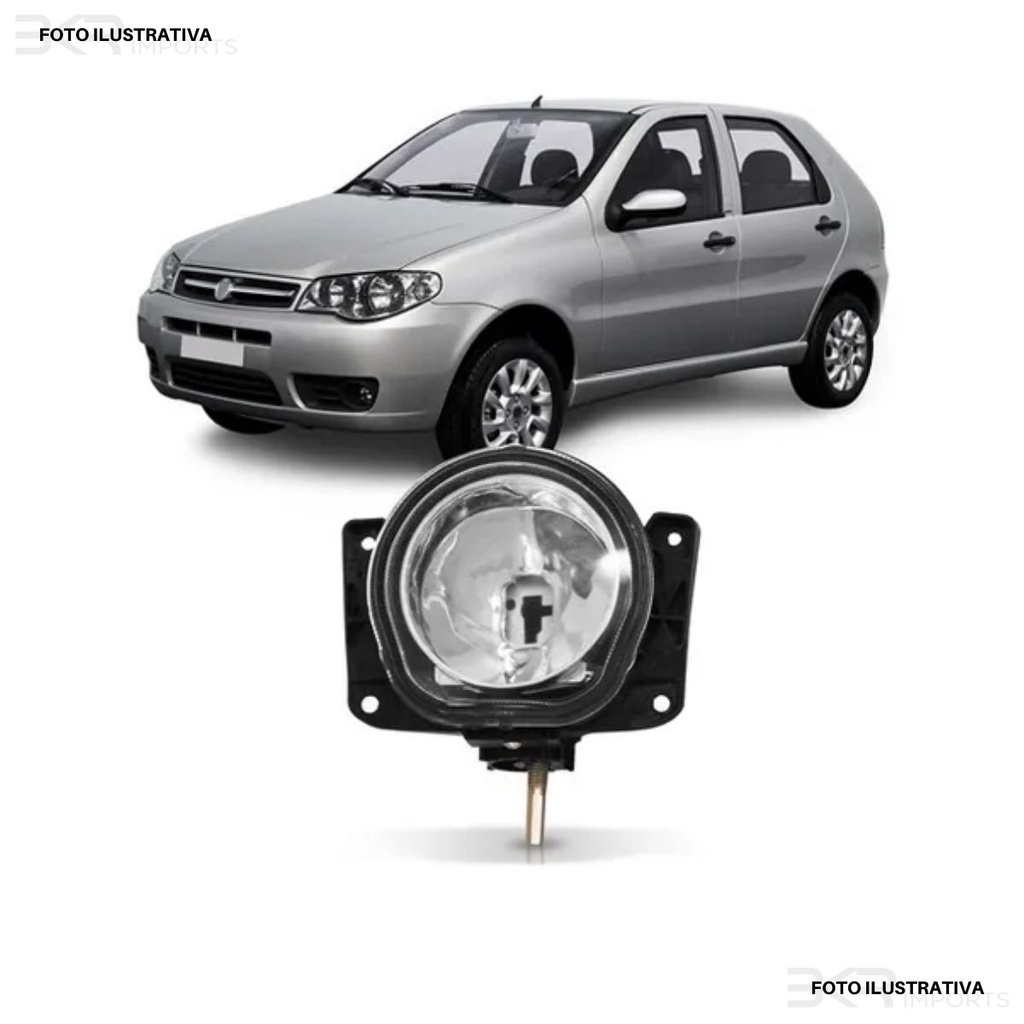 Farol Milha Fiat Palio G2 2001 2002 2003 2004 2005 2006 Fire em Oferta na Shopee