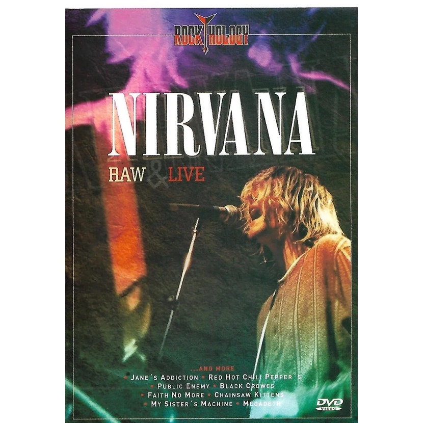 Dvd Nirvana Raw & Live - Public Enemy, Megadeth