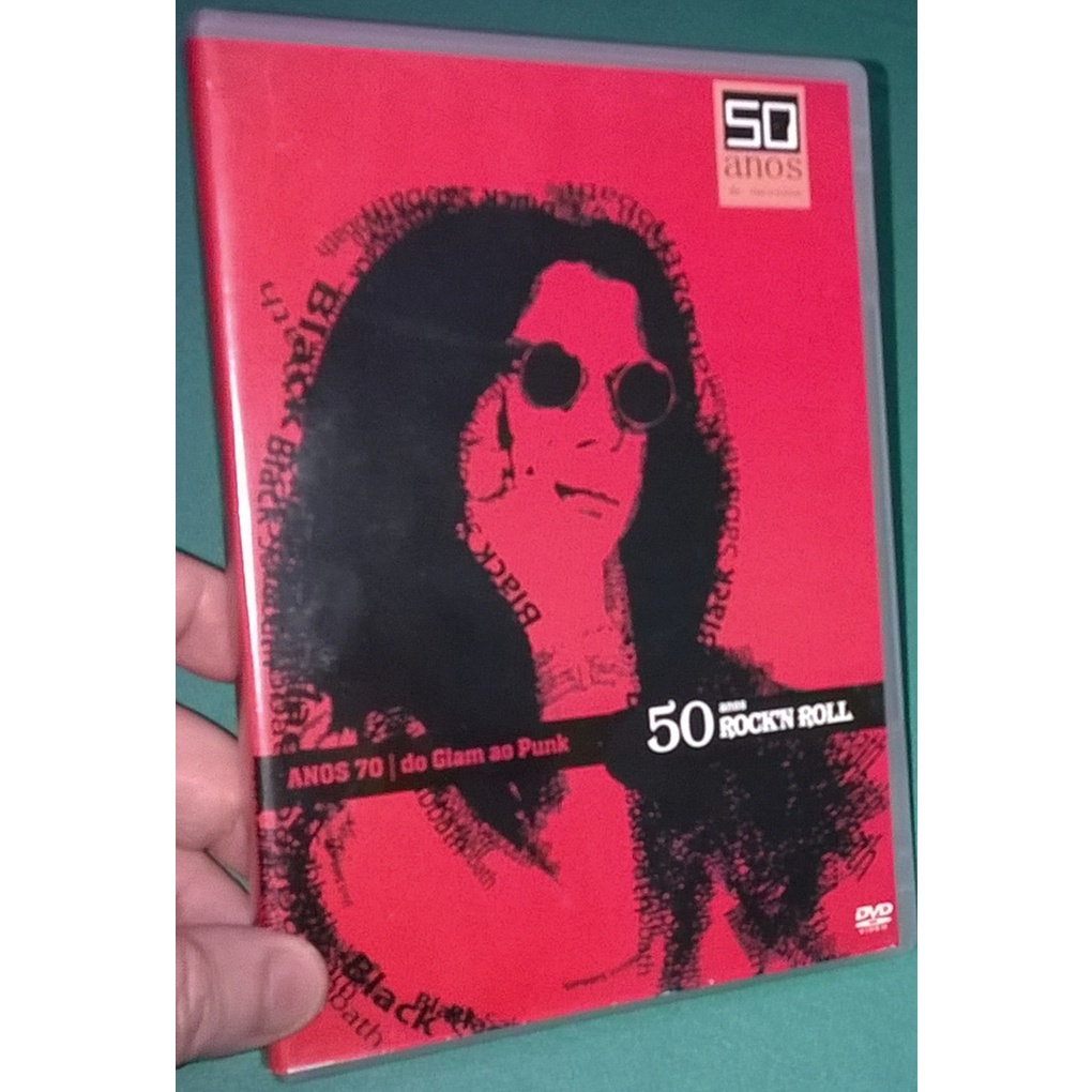 DVD Anos 70 Do Gram Ao Punk - 50 Anos De Rock'n Roll