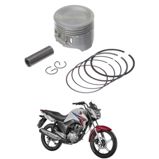 Pistao Kit C/anel Kmp Cg 150 04 A 15 - Bros 150 06 A 15 3.00 em Oferta na Shopee