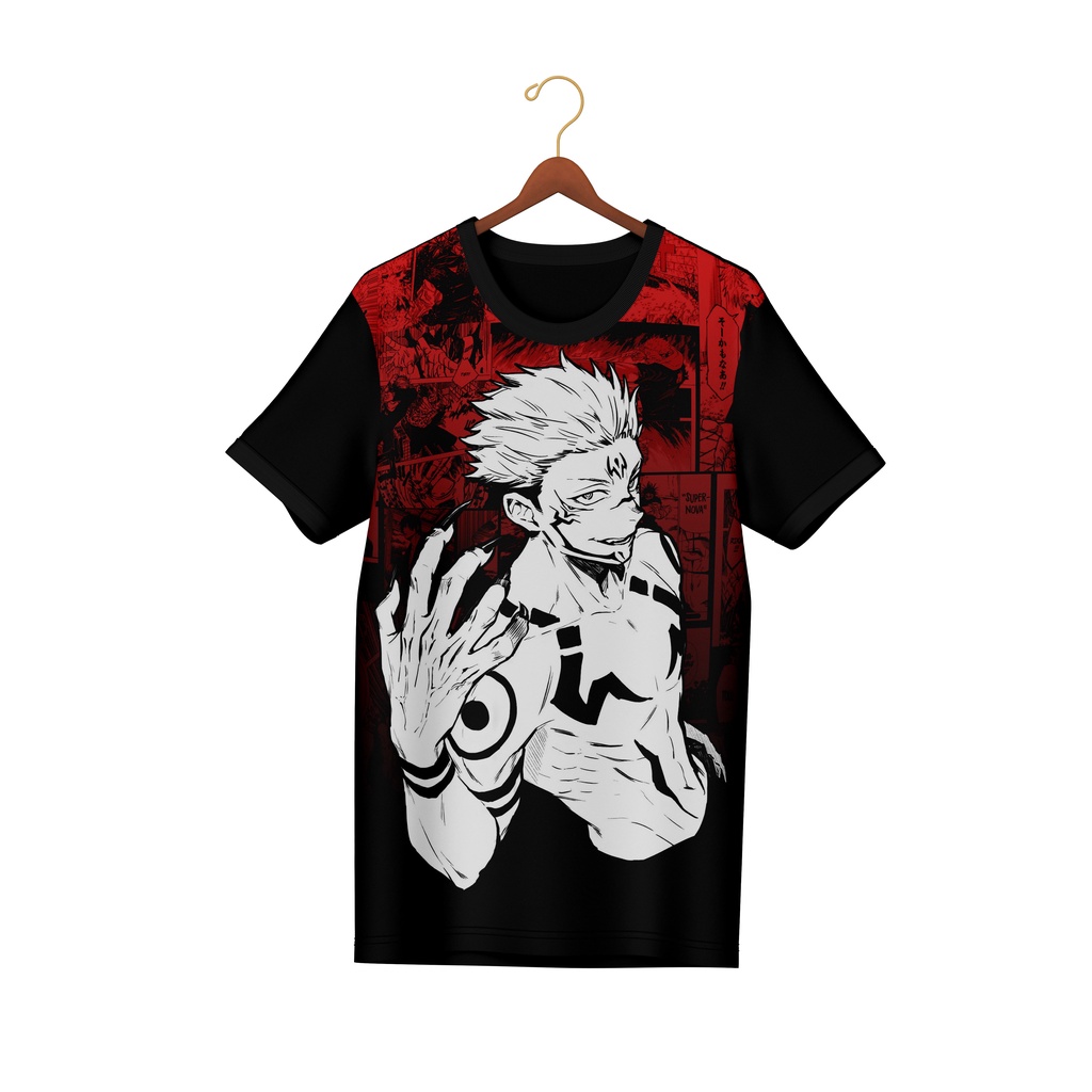 Camisa Camiseta Jujutsu Kaisen Ryomen Sukuna Full Shopee Brasil 4327