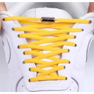 Cadarço elástico com fecho de metal não precisa amarrar em Oferta na Shopee