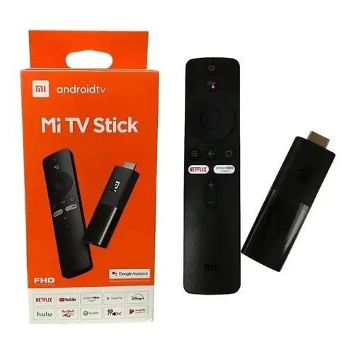 Adaptador Xiaomi Mi TV Stick Full HD Chromecast com Wi-Fi e Bluetooth - Original