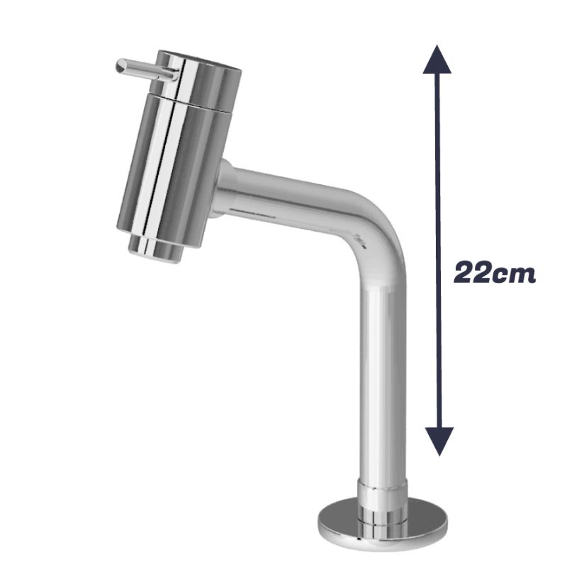 Torneira Banheiro Lavatório Link Cromada Baixa Metal Pia Cuba Bancada em Oferta na Shopee