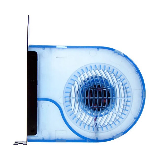 Cooler de Slot PCI Exaustor Azul UV. System Blower Extractor. Baixo ...