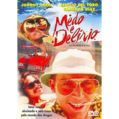 Dvd Medo e Delírio Johnny Depp Dublado
