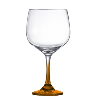 Taça de Vidro Gin Club Hasta Laranja 700ml em Oferta na Shopee