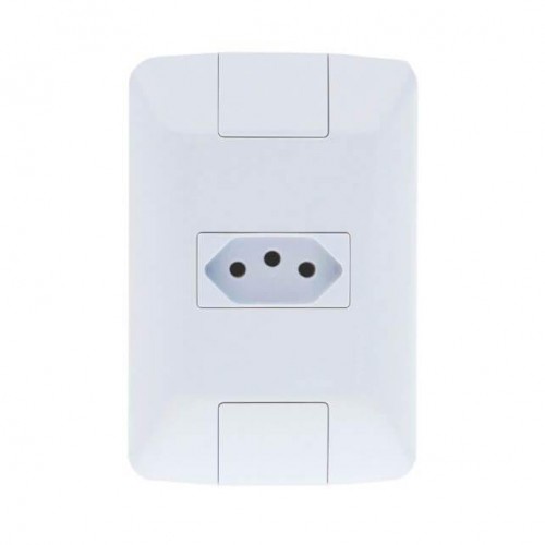 tomadas interruptores modulos e placas tramontina linha aria em Oferta na Shopee