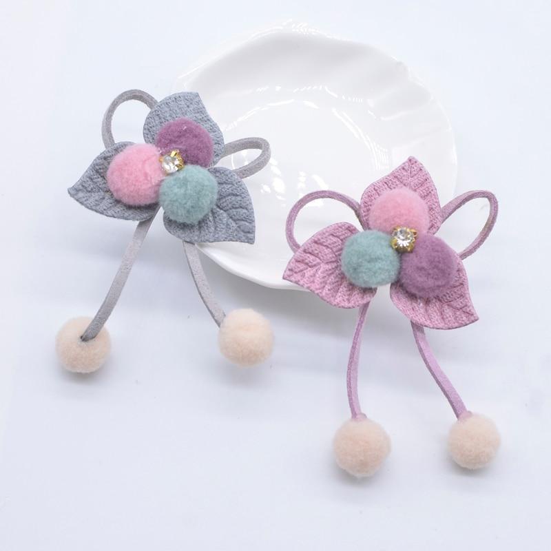 10Pcs 6 * 8cm Ameixa com pedra de strass bola pingente para roupas chapéu chapéu costura patches meias luvas decoração