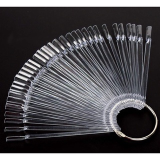 Mostruário Argola - 50 Cores - Transparente
