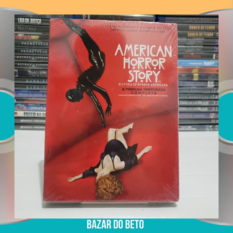 DVD Série AHS American Horror Story - 1° Primeira temporada (Lacrado) (LEIA A DESCRIÇÃO)
