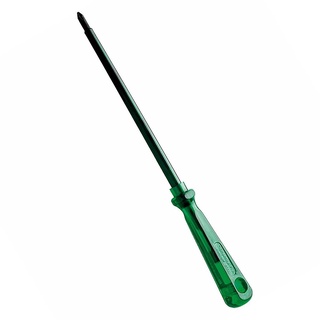 Chave De Fenda Isolada Ponta Cruzada Em Aco 1/4x8 Pol Verde