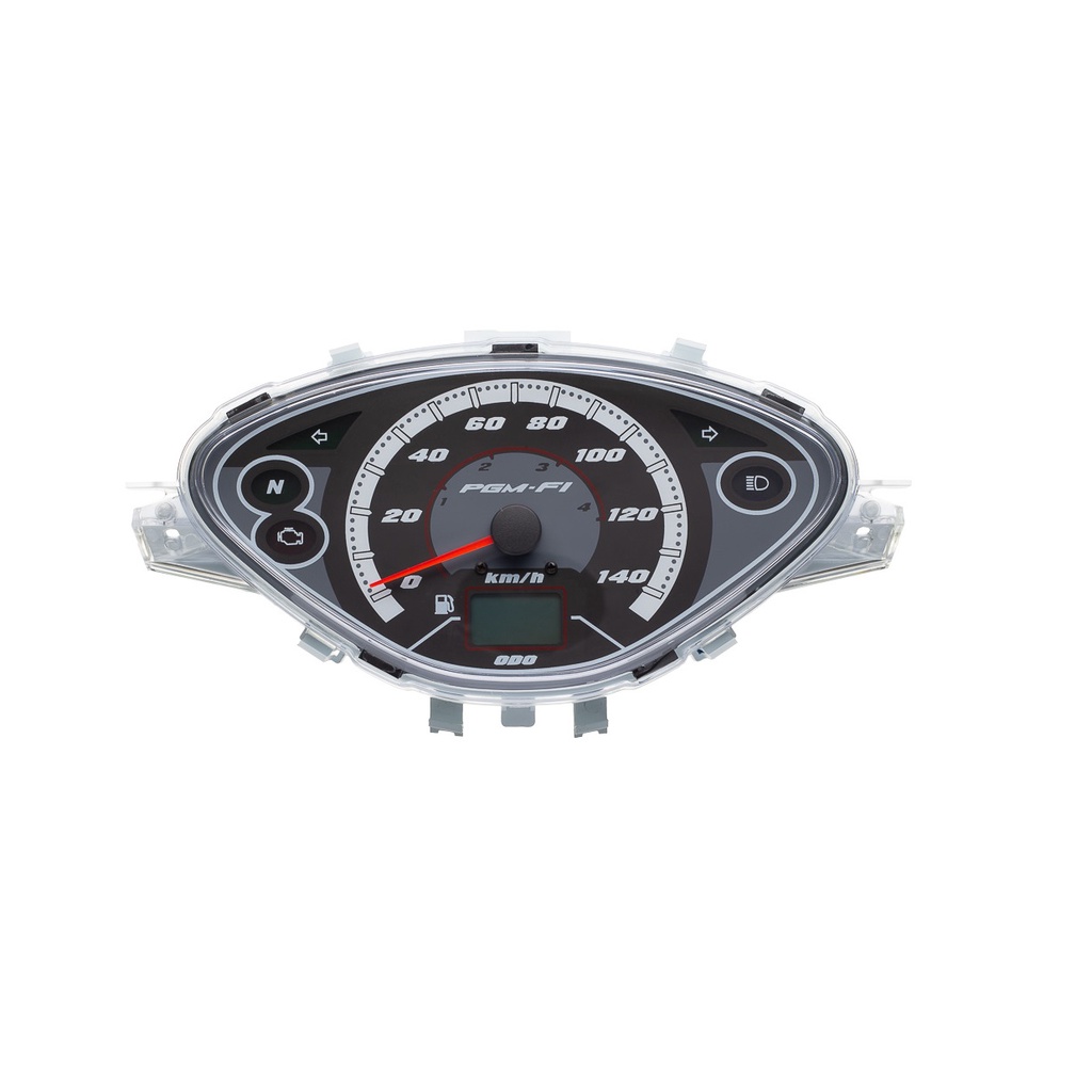 Painel completo instrumentos Biz125+ 2009 a 2010 com freio a disco Honda