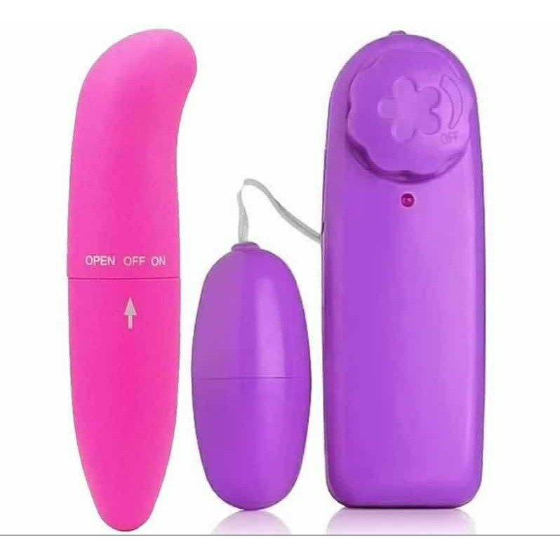 Kit Vibrador Ponto G E Bullet Sex Shop Masturbador Shopee Brasil 2751