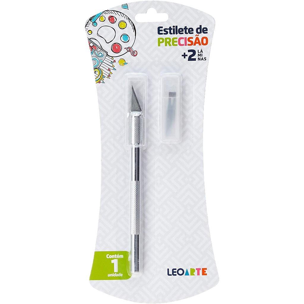 Estilete de Precisão Tipo Bisturi 2 Lâminas Extras