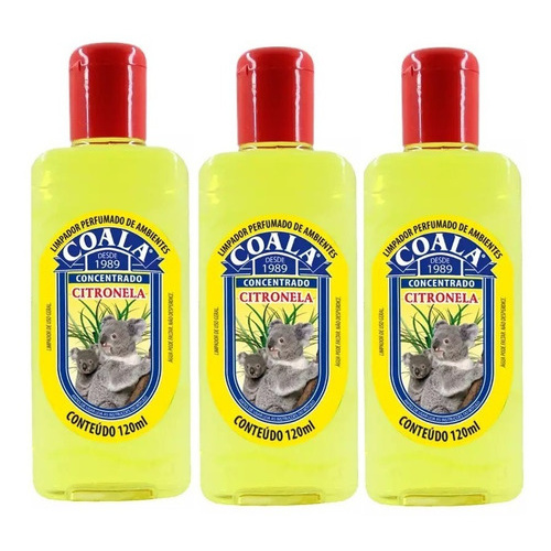 Coala 120 Ml - 3 Unidades Citronela - Home & Living